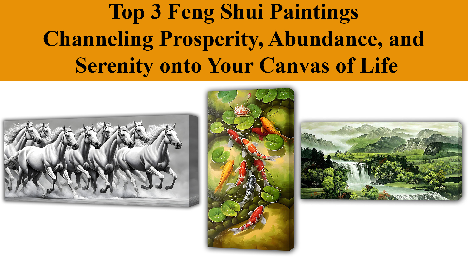 9 Koi Fish Artwork For Prosperity and Money Wealth