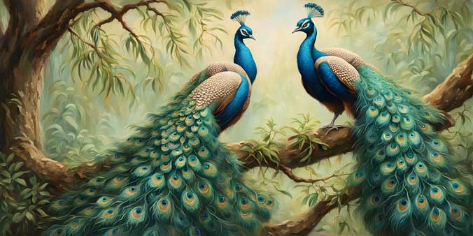 Peacock Art