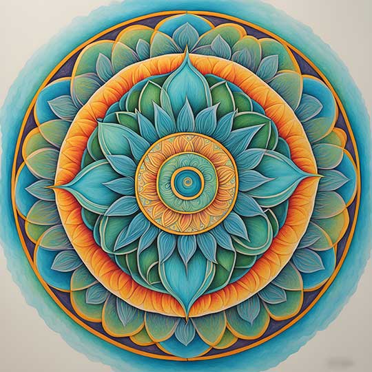 Mandala Art Painting: Invoking Serenity and Spiritual Insight | ArtFactory