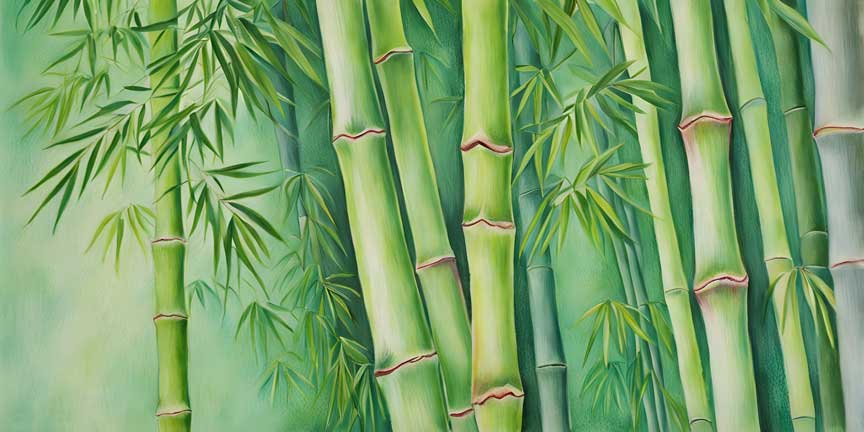 Bamboo Paintings for Flexibility and Adaptability