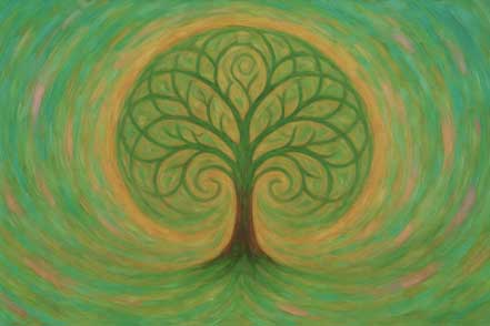 Tree of Life Canvas Wall Art for Positive Energy
