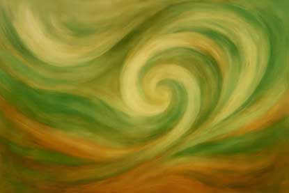 Abstract Canvas Wall Art for Growth and Balance in East