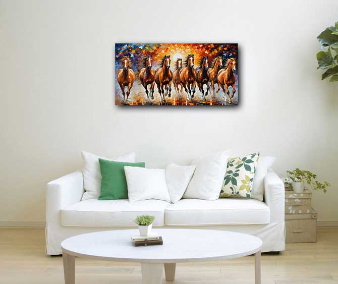 Feng Shui Decor 8 Horses