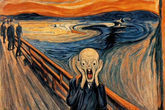 The Scream Modern Art