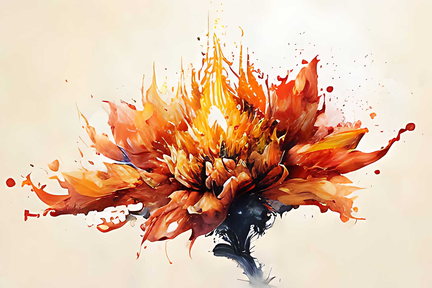 Feng Shui Fire Flower