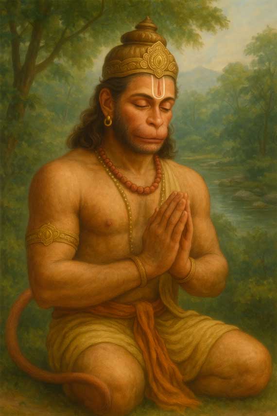 Hanuman Painting
