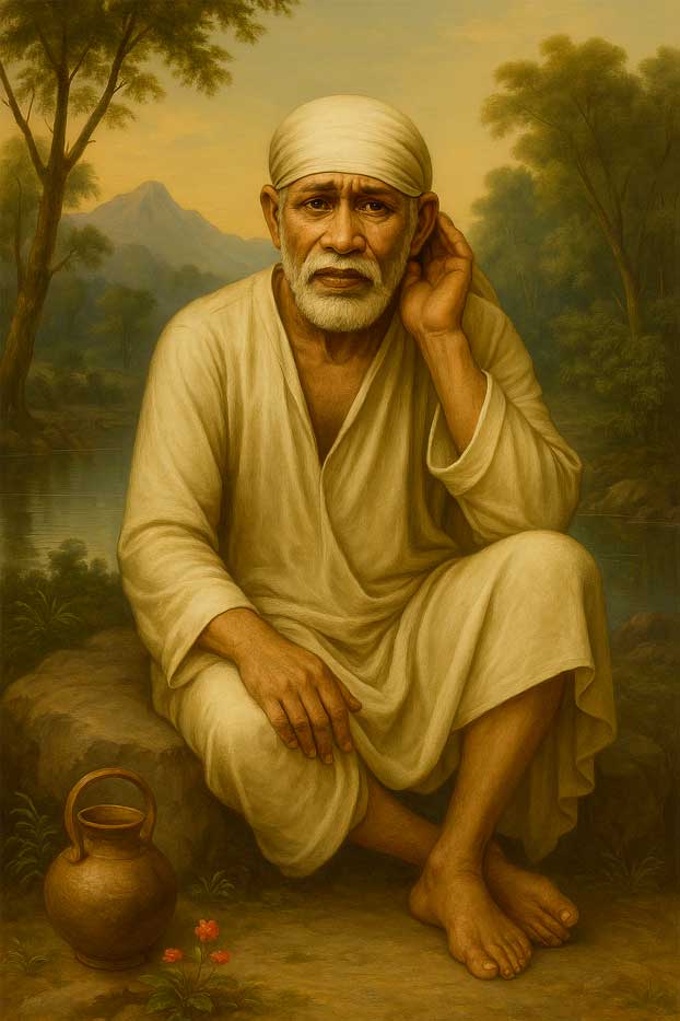 Sai Baba Painting