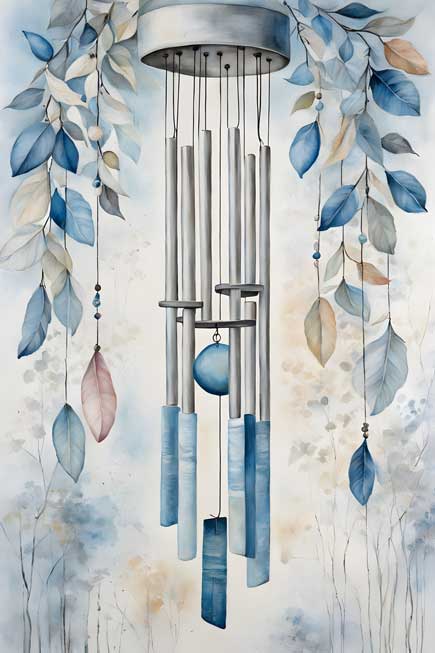 Wind Chime Art For Northwest