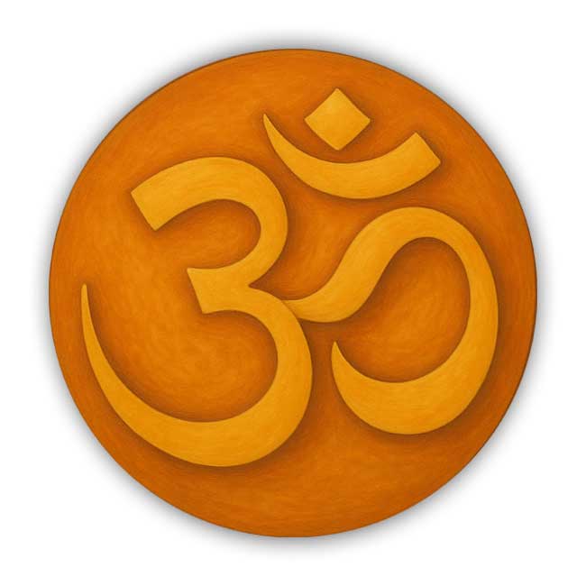 OM Orange wall Art for South