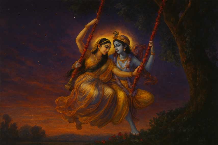 Radha Krishna Painting 