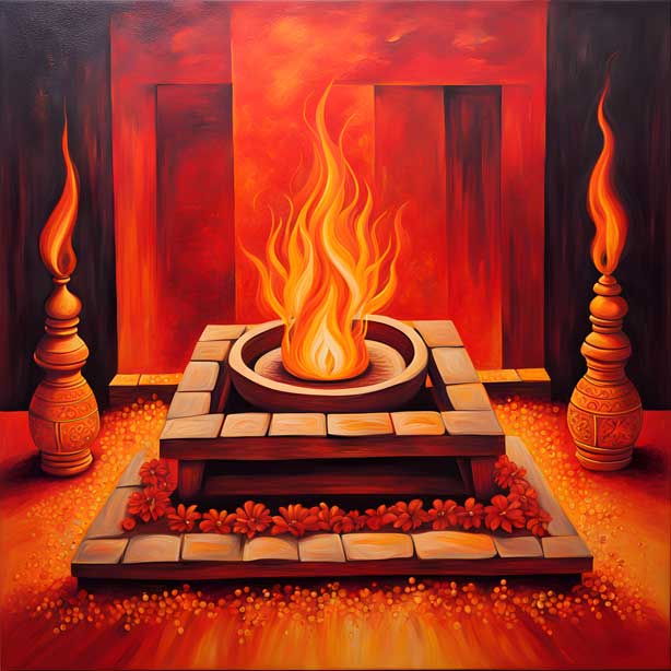 Painting for Fire Element