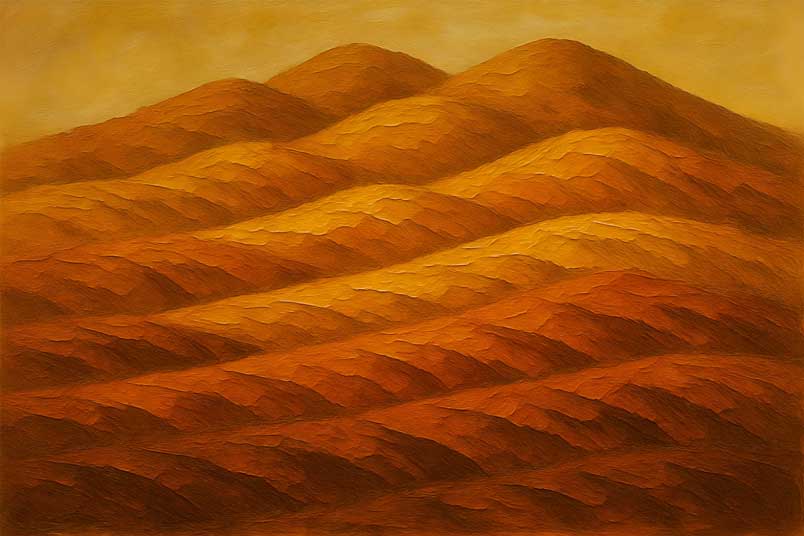 Mountain Art for Stability and Strength – Vastu Wall Art for Southwest Placement