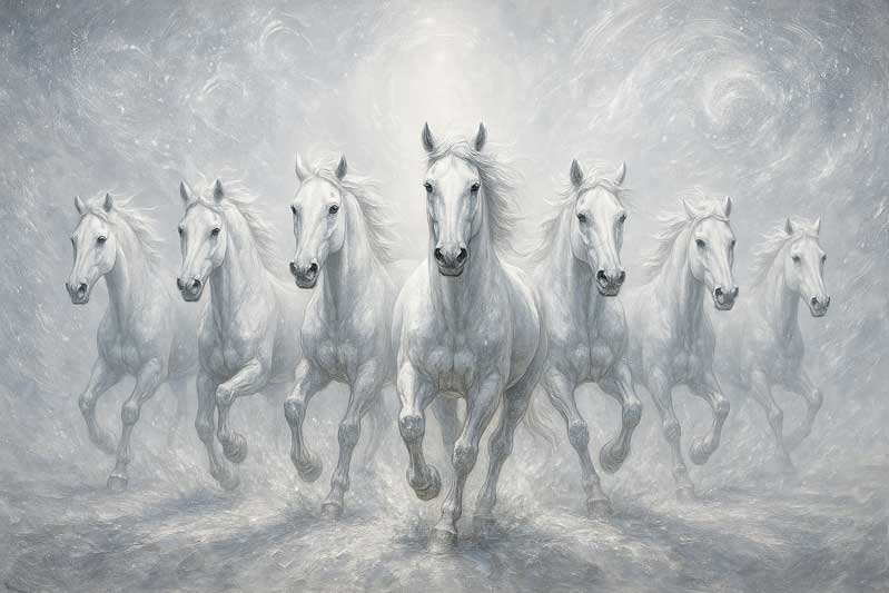 Seven Horse Picture