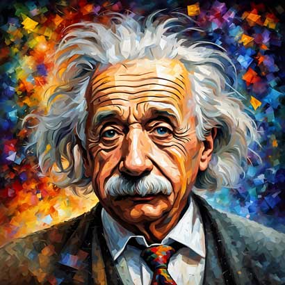 Albert Einstein's Portrait