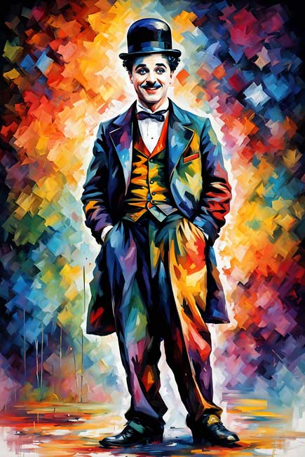 Charlie Chaplin Modern Art