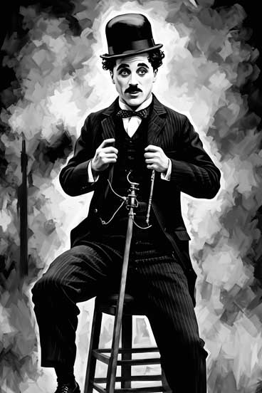 Charlie Chaplin Art