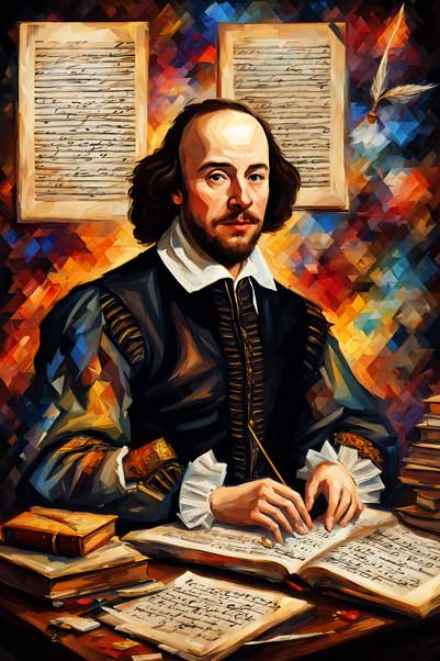 William Shakespeare Portrait