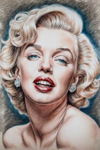 Marilyn Monroe Art Painting