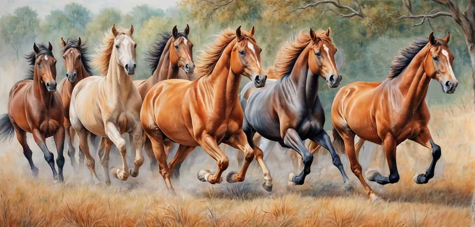 Vastu Running Horse