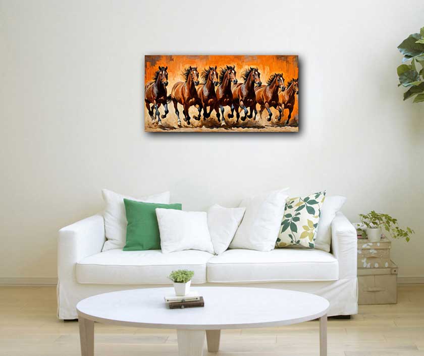 Seven Horse Painting