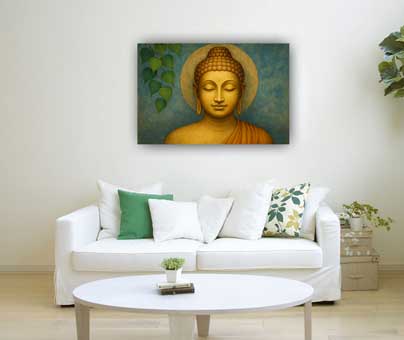 Artistic Buddha Painting