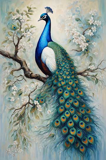 Peacock Painting