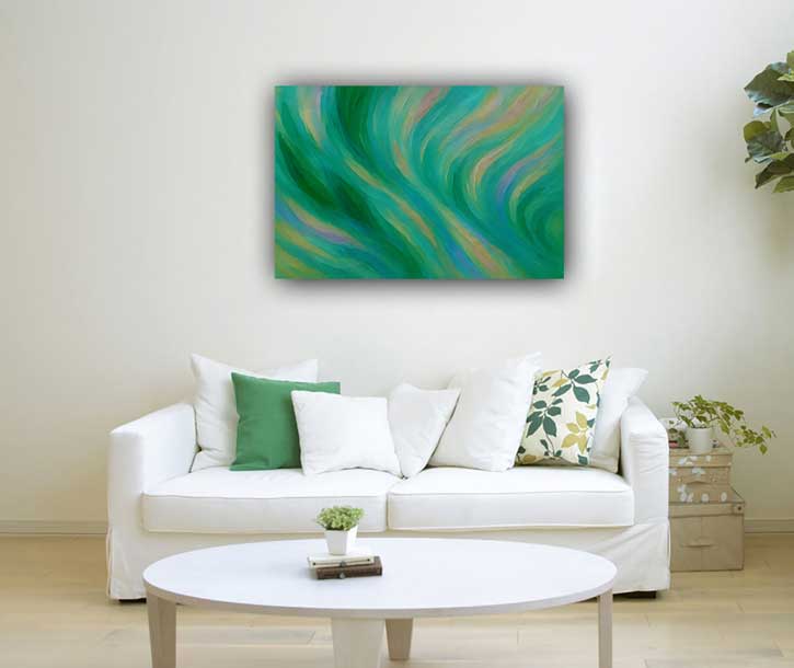 Abstract Art Vastu Painting for Health and Vitality in East