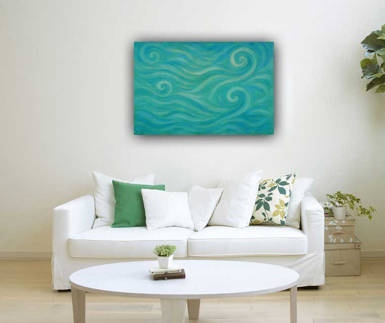 Abstract Vastu Painting for Positive Energy in East