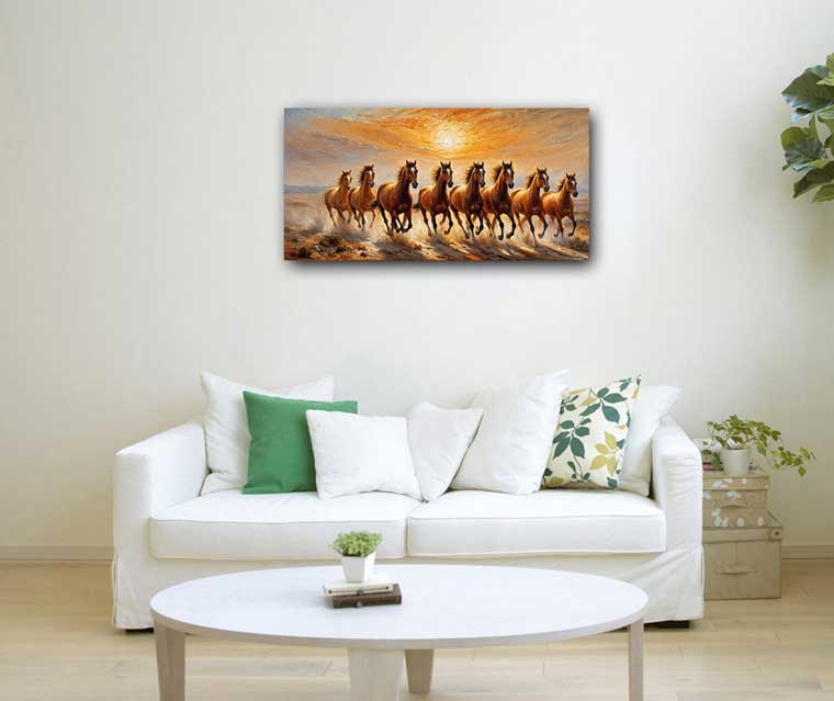 Feng Shui Horse Painting