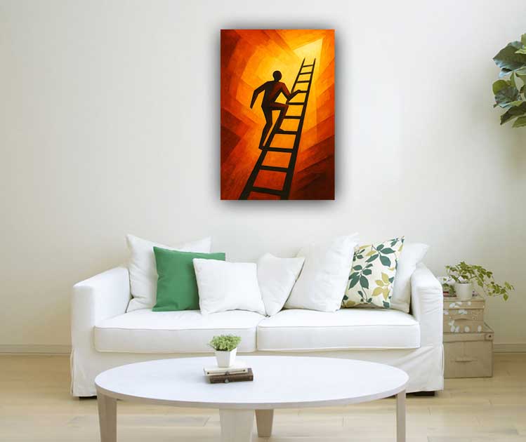 Ladder Painting in South for Fame