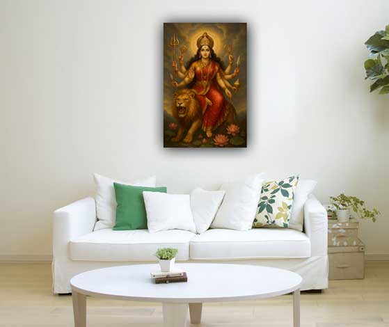 Goddess Durga Painting