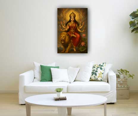 Maa Durga Painting