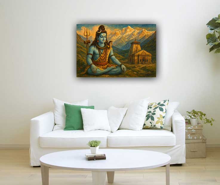 Lord Shankar Painting
