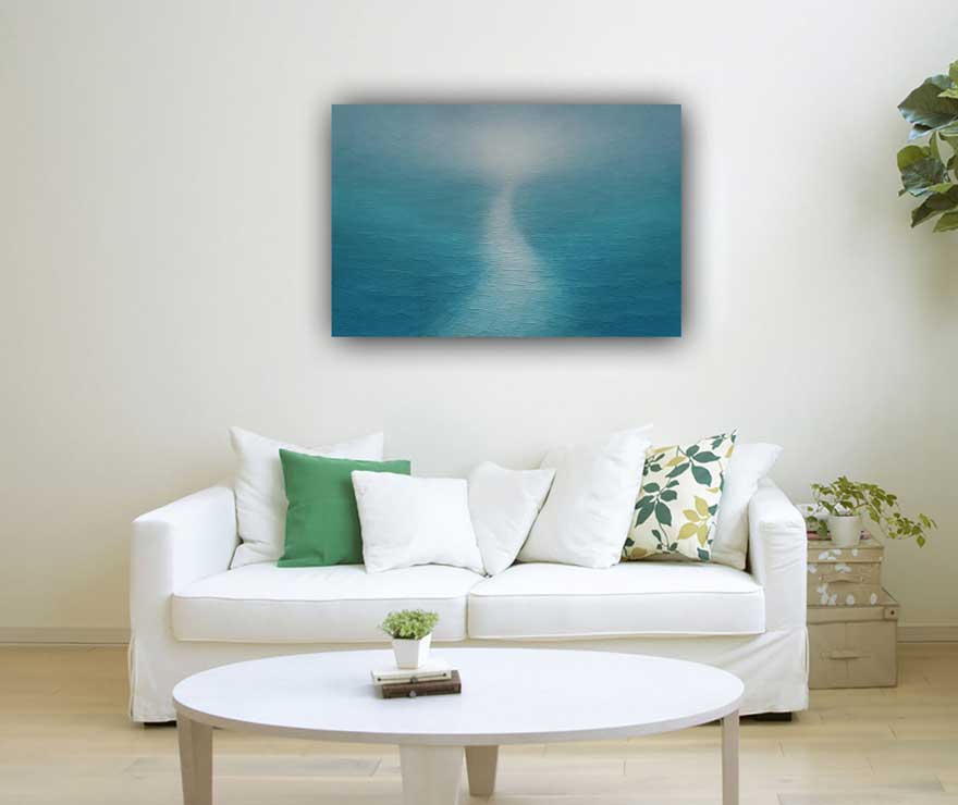 Canvas Wall Art of Endless Path for Career Growth Vastu Painting for North Wall