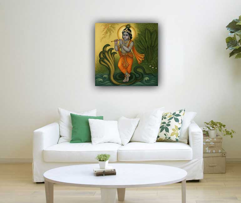 God Krishna Painting