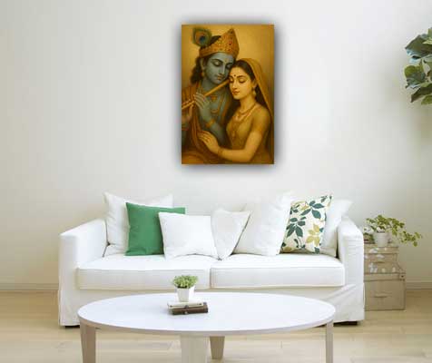 Radha Krishna Art