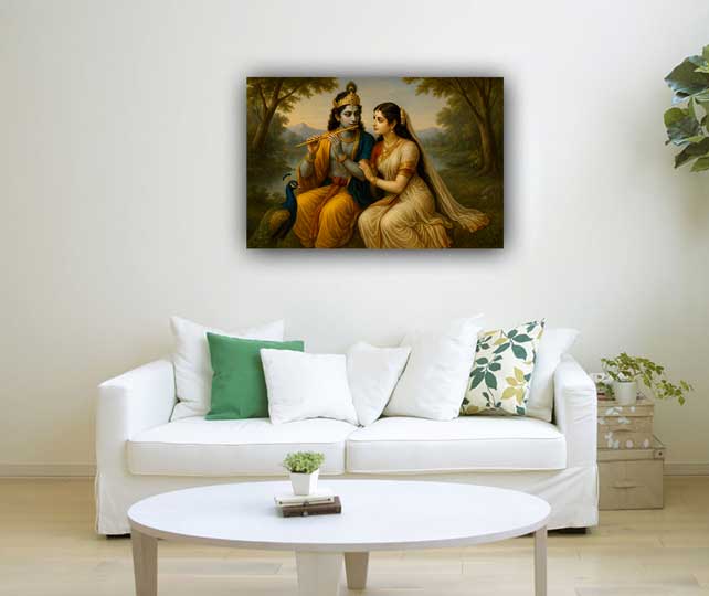 Radha Krishna Painting For Home