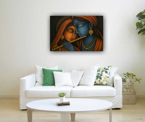 Radha Krishna Art