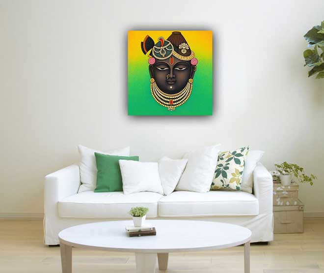 Shreenathji Mukharvind Painting