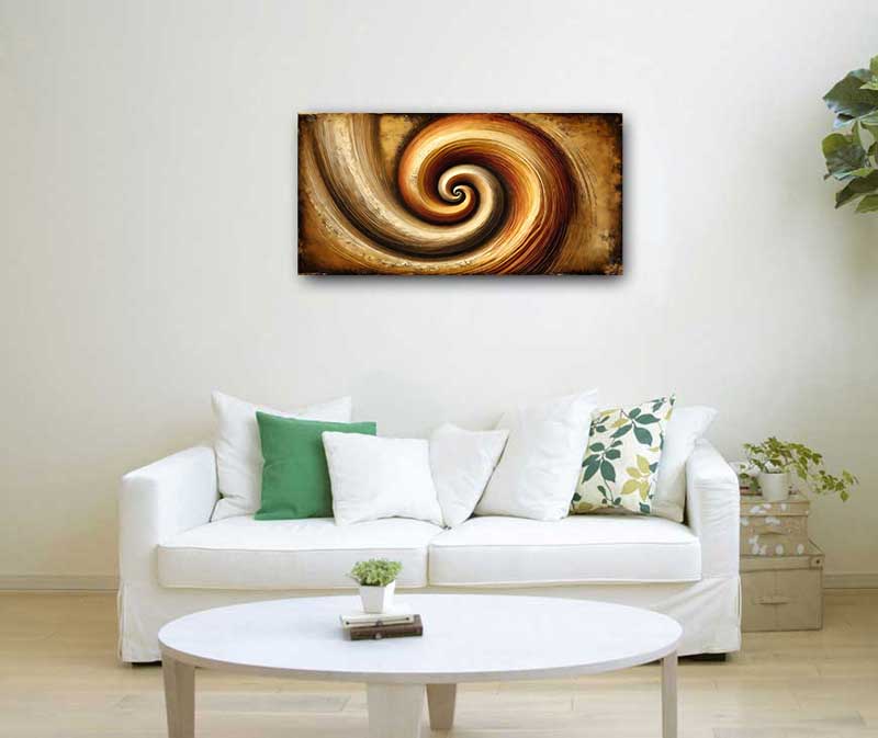 Abstract Canvas Wall Art of Stability in Southwest