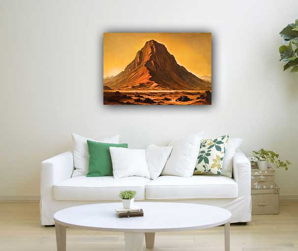 Majestic Mountain Wall Art for Southwest Stability