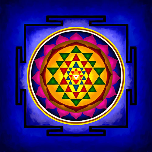 Sri Yantra Painting