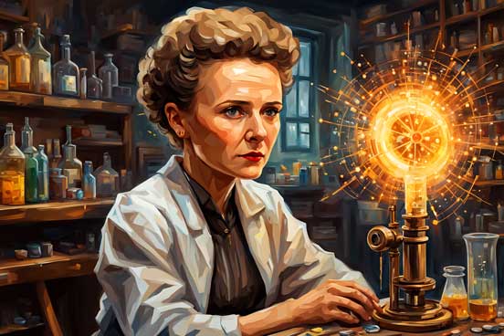 Marie Curie Portrait