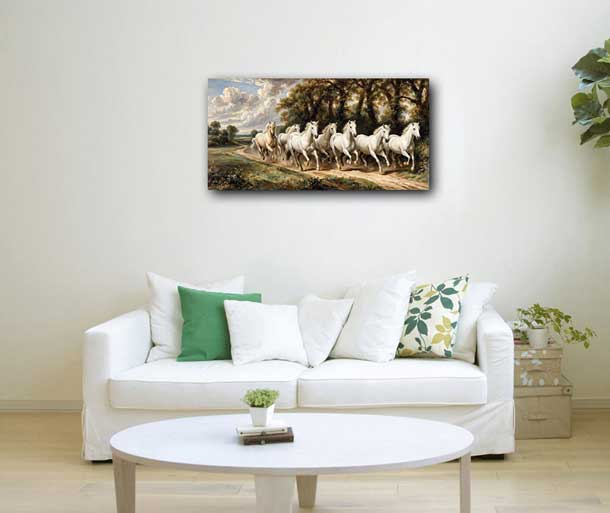 7 Horses Painting